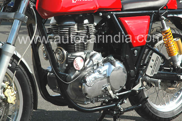 New Royal Enfield Continental GT photo gallery